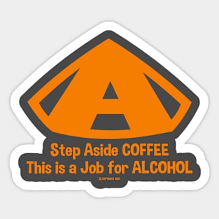 ALCOHOLMAN Sticker